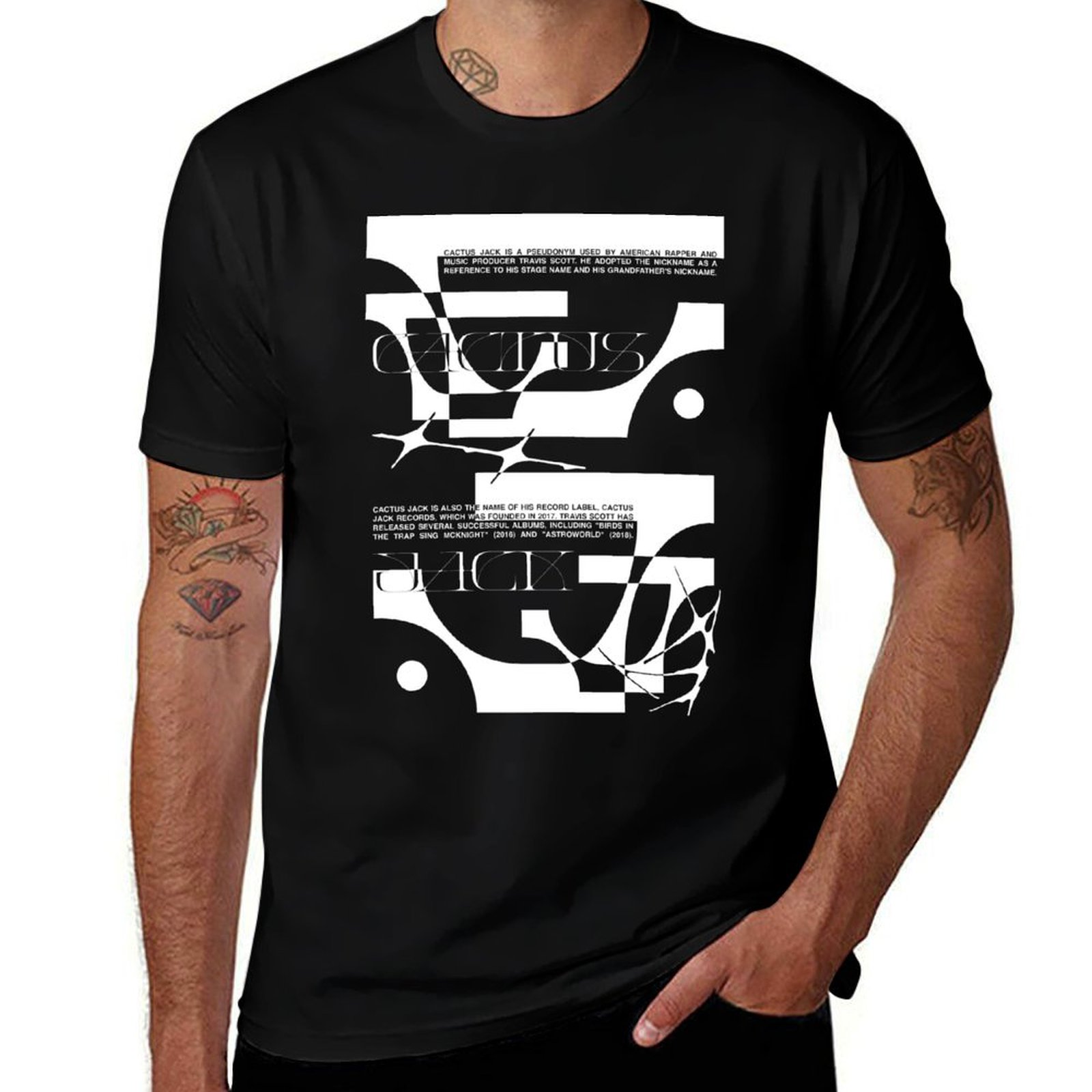 Cactus Jack Tee - Koszulka Cactus Jack Plus Size z