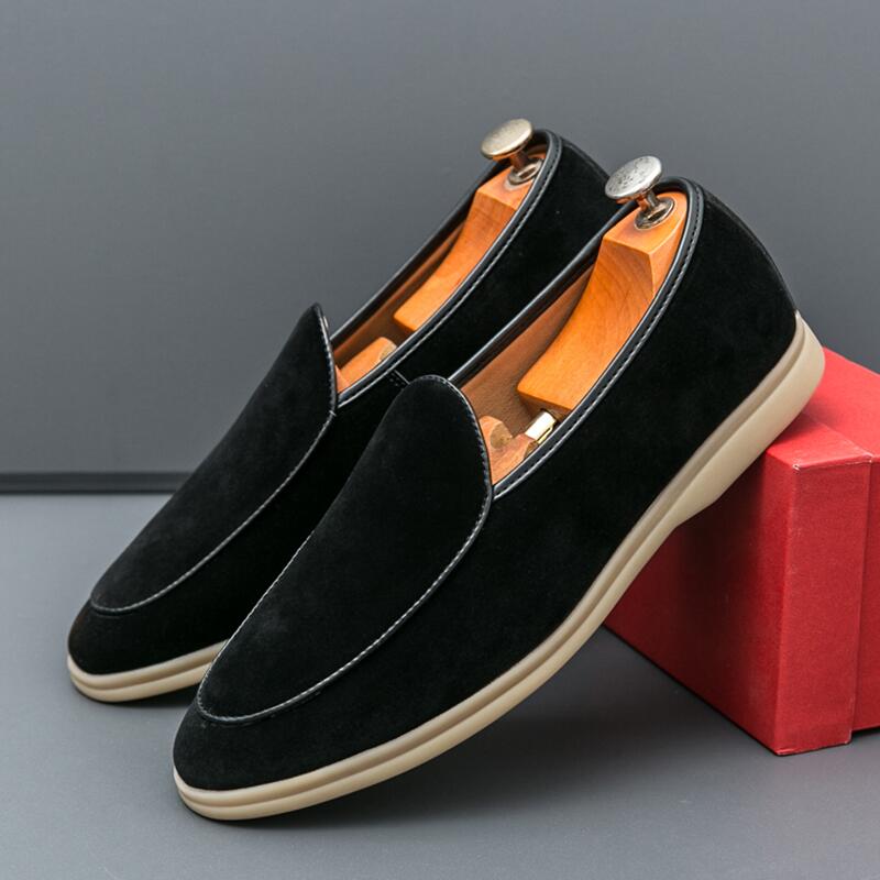Streetwear Brand Luxury - Męskie luksusowe mokasyny na wiosnę w