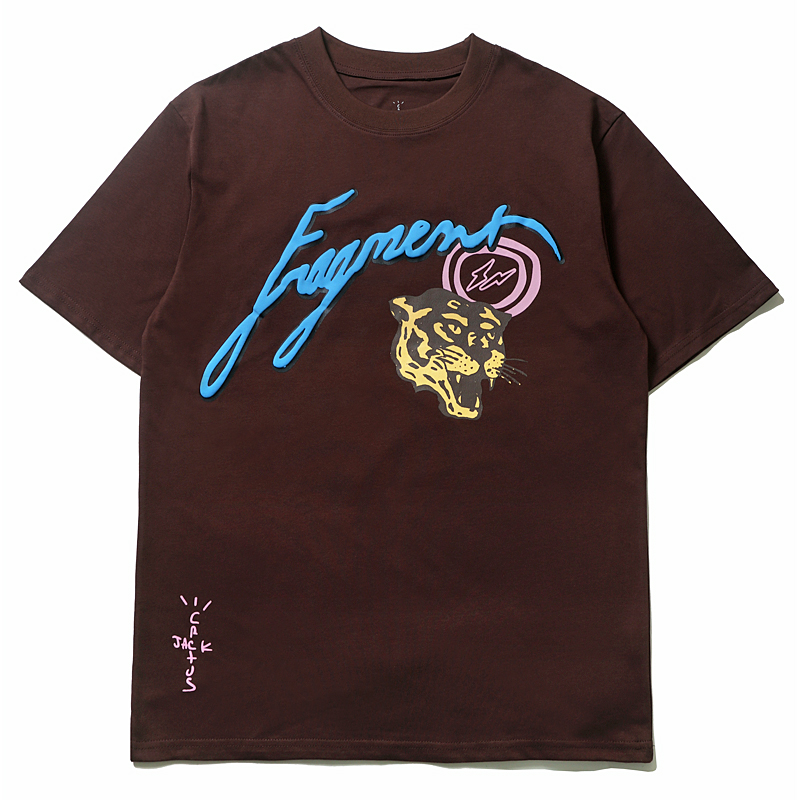 Cactus Jack Tee - Harajuku Catcus Jack Tiger Head Letter