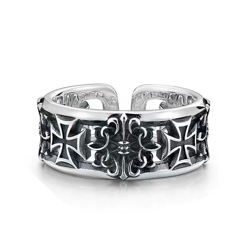 Chrome Hearts Ring - Nowy pierścionek otwierający niszę w stylu