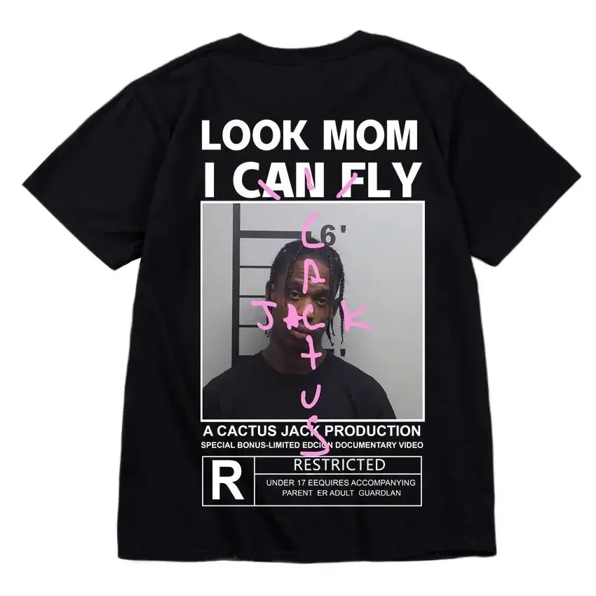 Cactus Jack Tee - HOT SALE Cactus Jack T-shirt Wysokiej