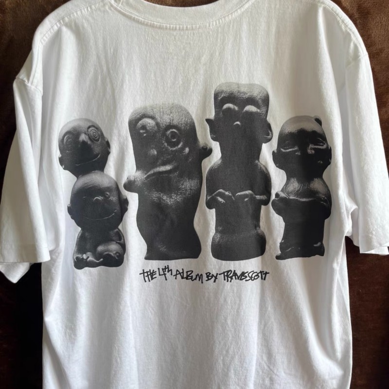 Cactus Jack Tee - Koszulki Utopia Męskie Damskie Letnie Uliczne