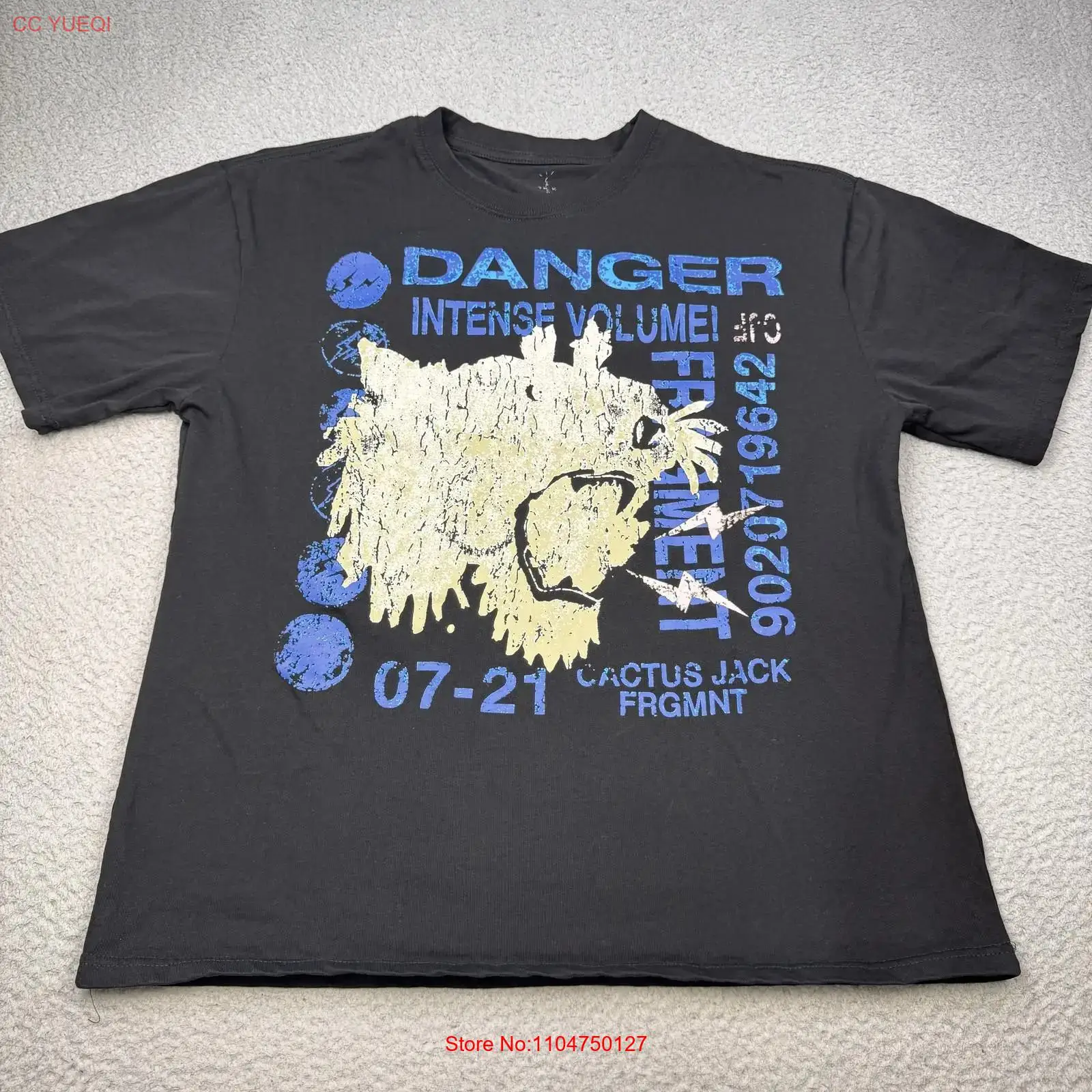 Cactus Jack Tee - Koszulka męska Cactus Jack FragmenT rozmiar