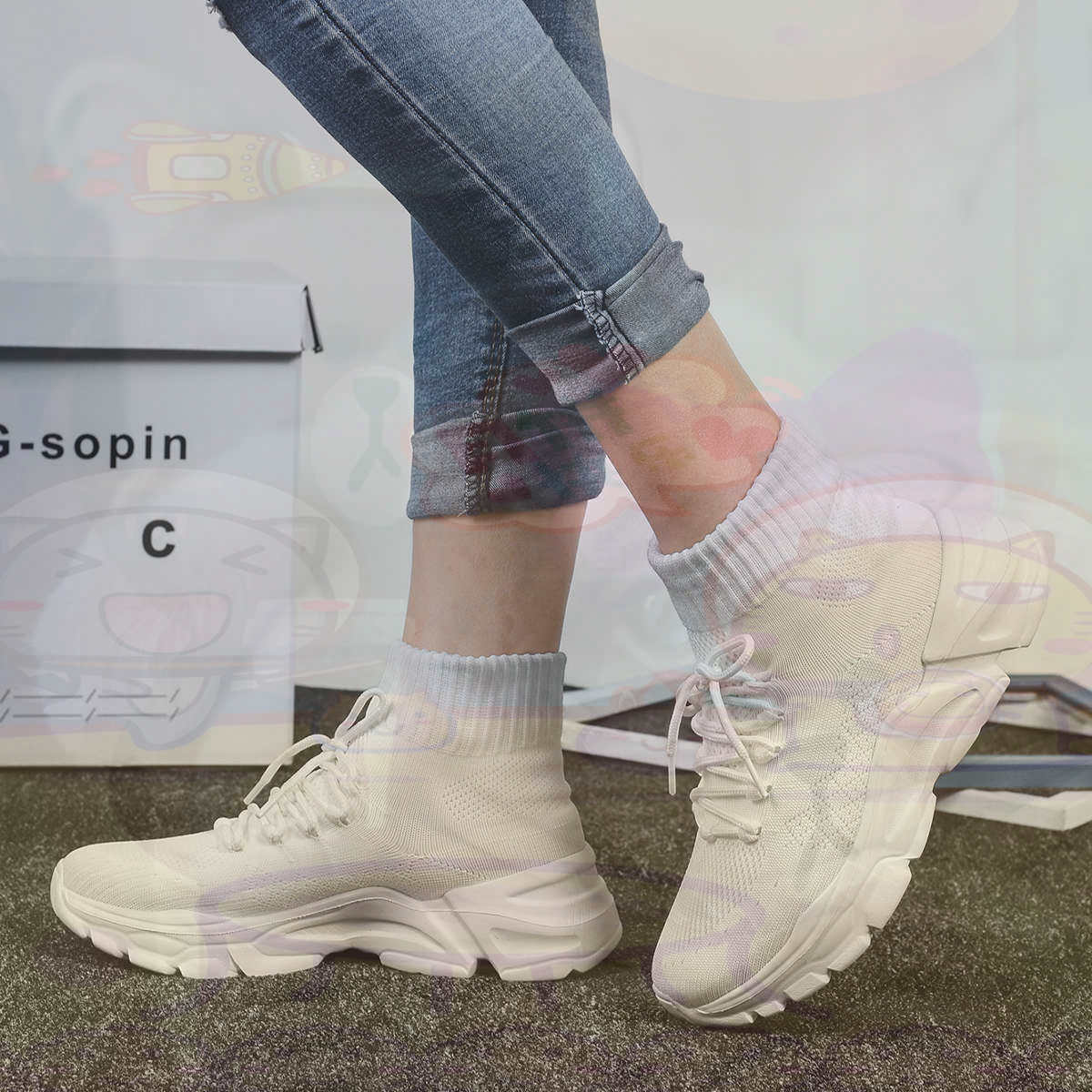 Streetwear Brand In Vietnam - Zwiększa wysokość Sumer Koszykówki Koszykówka Damskie