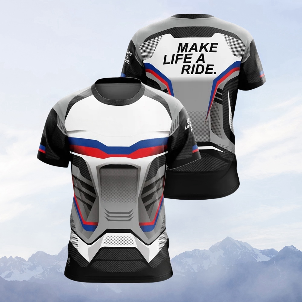 Koszulka sportowa motocyklowa  – Streetwear Brand Jersey recenzja i cena