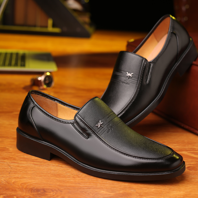 Skórzane buty męskie buty bizn – Streetwear Brand Luxury recenzja i cena